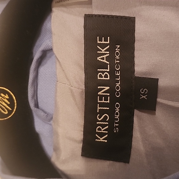 Kristen Blake Light Blue Trench Coat Size XS Nordstrom - Picture 2 of 9